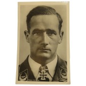 Luftwaffe - Carte postale Ritterkreuzträger Hauptmann Gordon Gollob